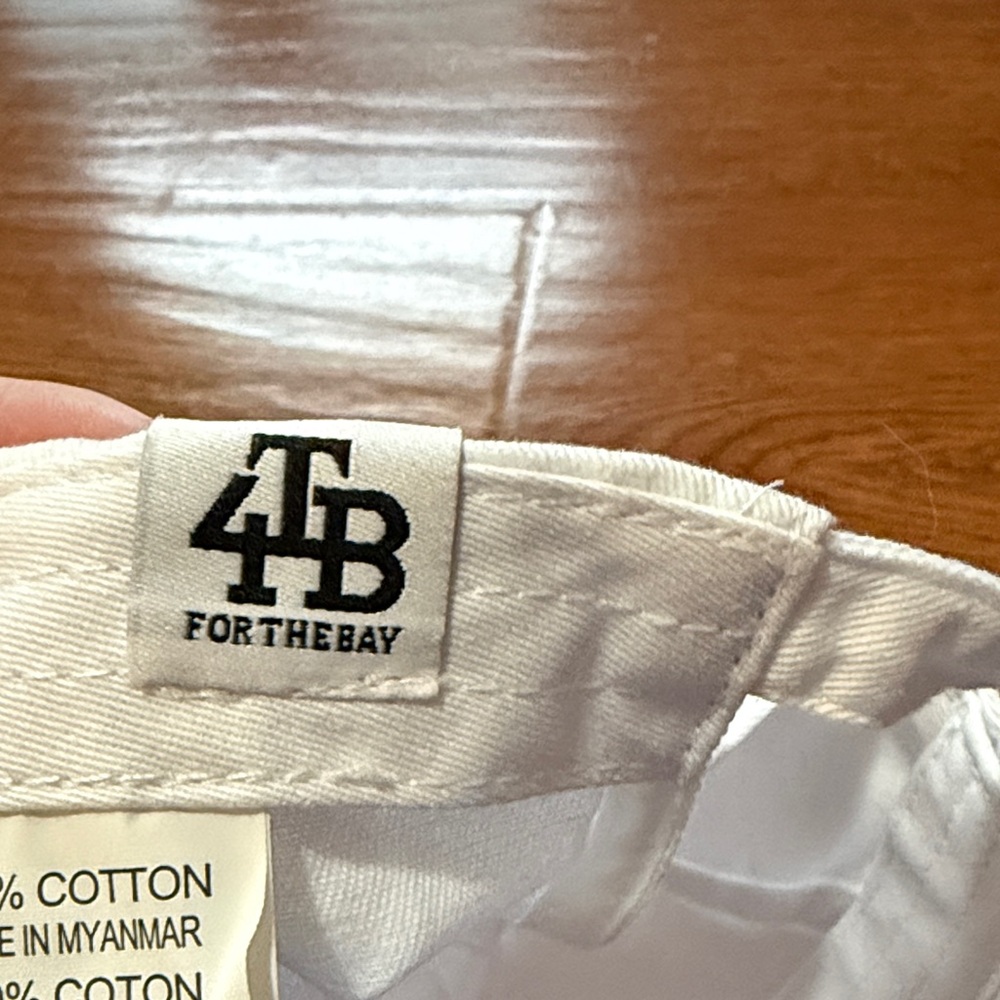 White Baseball Cap with 813 Patch - Picture 2 of 4